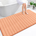 OLANLY Memory Foam Bath Mat 70x46, Super Soft Absorbent Bathroom Rugs, Quick Dry by OLANLY