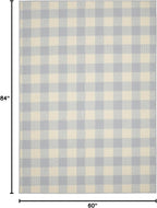 Garland Rug Country Living – Checkered Buffalo Plaid Design, Non-Slip Rubberback - Image 3