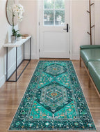 SERISSA Boho Kitchen Runner Rug, 3x7 Washable Non-Slip Runner Rug - Image 5