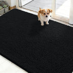 OLANLY Dog Door Mat for Muddy Paws 50x30, Absorbs Moisture and Dirt, Absorbent by OLANLY