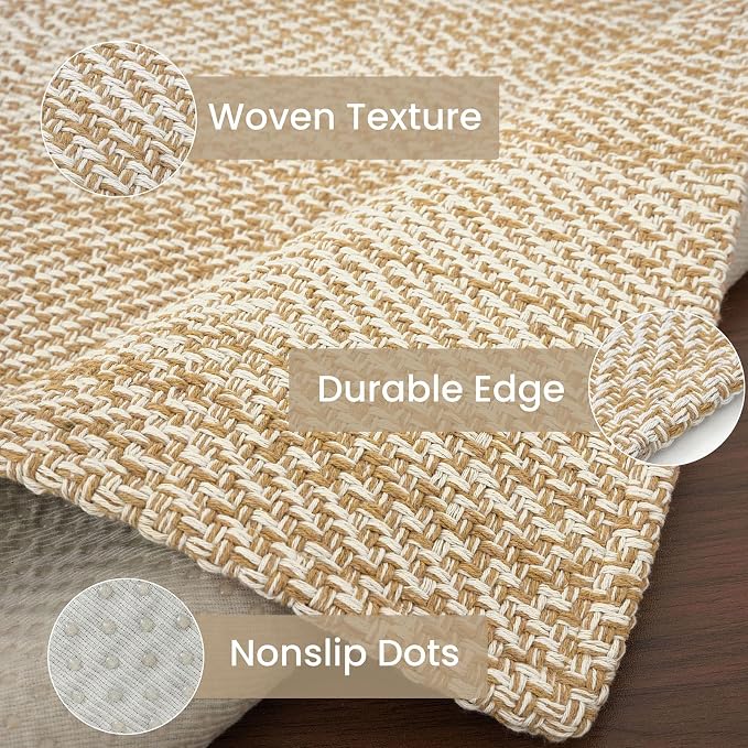 IOHOUZE Washable Runner Rug 3x10 Non Slip Rubber Backed Long Hallway Runner - Image 6