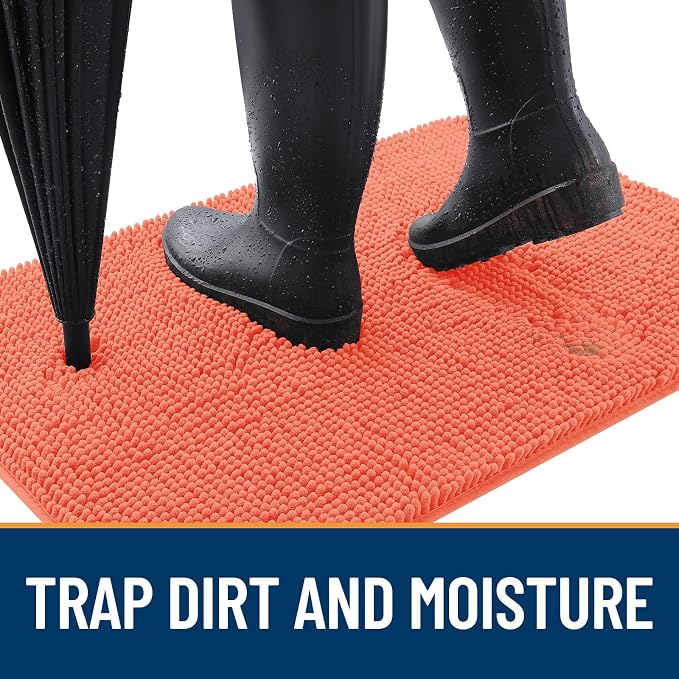 OLANLY Dog Door Mat for Muddy Paws 70x32, Absorbs Moisture and Dirt, Absorbent - Image 2