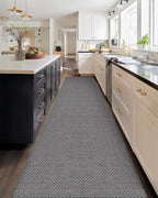 Color&Geometry Door Mat 2'4"x10' Runner Rug - Image 7