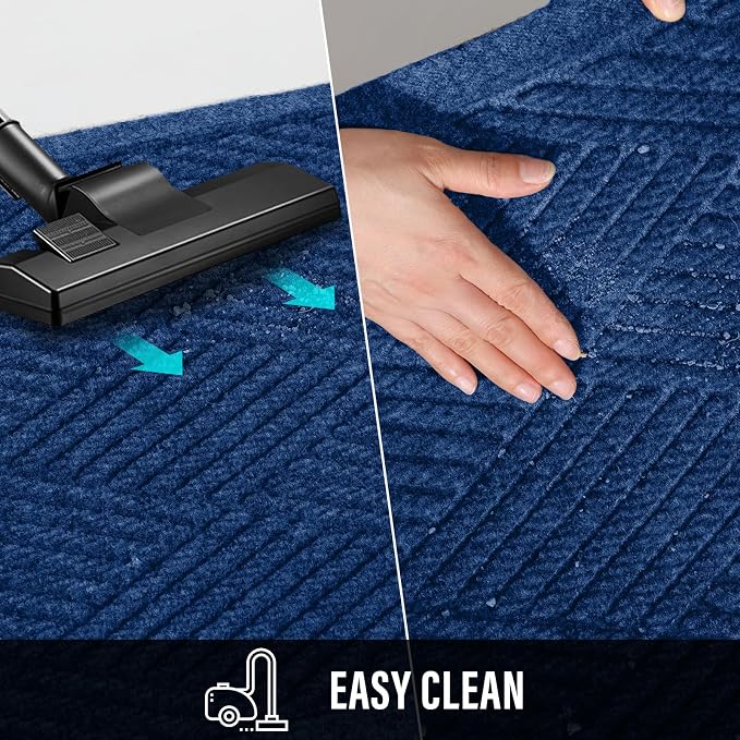 HIYARD Sturdy Front Door Mat, Absorbent Muddy Dirt Resist Welcome Door Mats - Image 7