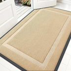 OLANLY Front Door Mat Indoor Outdoor Entrance, Waterproof All-Season, by OLANLY