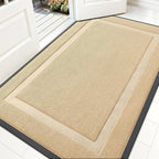 OLANLY Front Door Mat Indoor Outdoor Entrance, Waterproof All-Season, by OLANLY