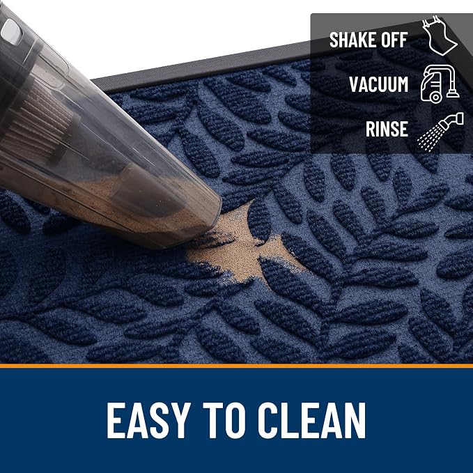 OLANLY Door Mat Indoor Outdoor Entrance, Waterproof All-Weather All-Season - Image 6