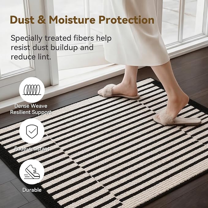 GRANNY SAYS Door Mat, Dirt Absorb Front Door Mat Outside Entrance, Low Profile - Image 6