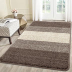 Kitinjoy Indoor Outdoor Door Mat, 59x36 Non-Slip Absorbent Dirt Trapper by Kitinjoy