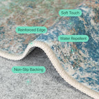 BEIMO Area Rugs 3x5 for Living Room Bedroom, Modern Abstract Machine Washable - Image 7