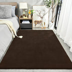 Amearea Large Modern Area Rugs for Bedroom Living Room, 6x9 Feet Brown - Image 2