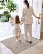 DEXI Ultra Thin Door Mat Indoor Entrance 24x36, Non Slip Rubber Backed Entryway - Image 9