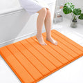 OLANLY Memory Foam Bath Mat 40x32, Super Soft Absorbent Bathroom Rugs, Quick Dry by OLANLY
