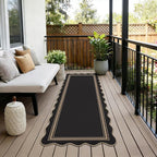Easy Jute Kitchen Runner 2x6 Kitchen Runner Rug Washable Non Slip Outdoor Rug - Image 9