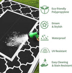 GENIMO 5' x 8' Outdoor Rug Waterproof - Image 8
