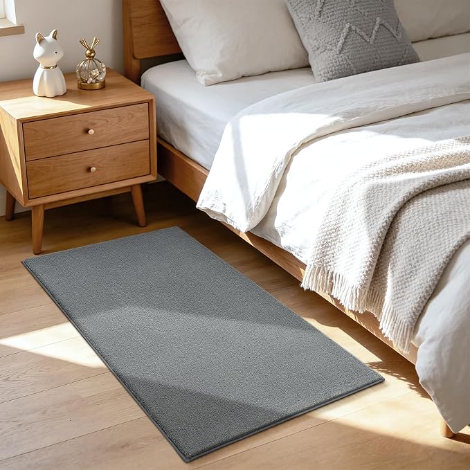 ISEAU 2x4 Runner Rug for Hallway, Soft Memory Foam Carpet by ISEAU