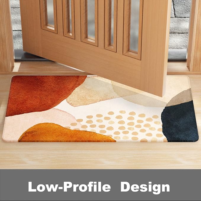 Rnivvi Front Door Mat, Heavy Duty Low Profile Anti-Slip Entryway Rug - Image 4