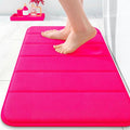 OLANLY Memory Foam Bath Mat 35x16, Super Soft Absorbent Bathroom Rugs, Quick Dry by OLANLY