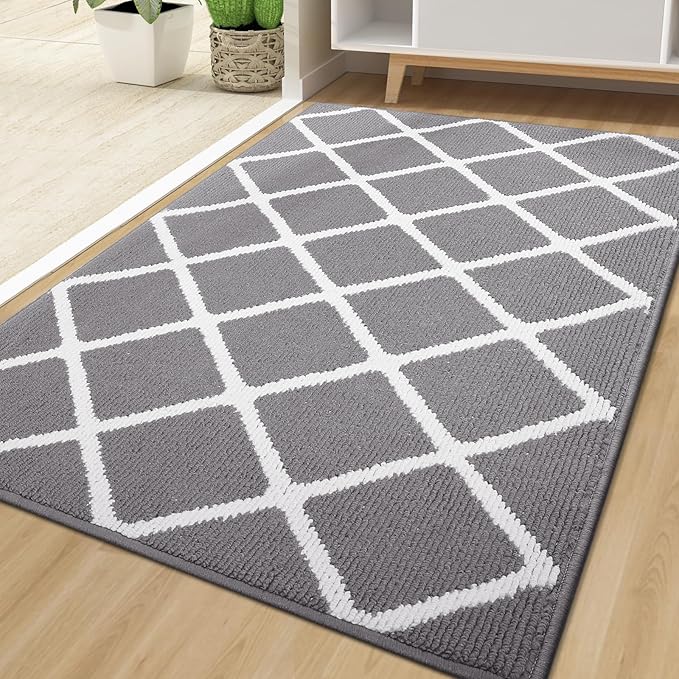 Finchitty Indoor Door Mat, Dirt Resistant and Absorbent, Low-Profile, Washable by Finchitty