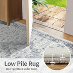 Rugxara Washable Area Rug for Living Room, Vintage Boho Rugs for Office - Image 7