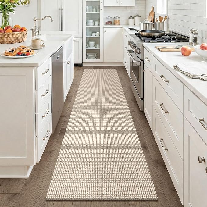 KOZYFLY Runners for Hallways 2x8 ft Washable Kitchen Runner Non Slip Rubber - Image 2