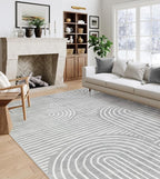 Lahome Abstract Area Rug 6x9, Soft Washable Rug by Lahome