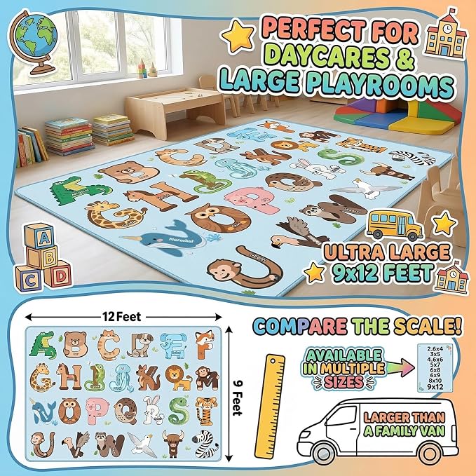 ABC Kids Rugs for Playroom - Image 6