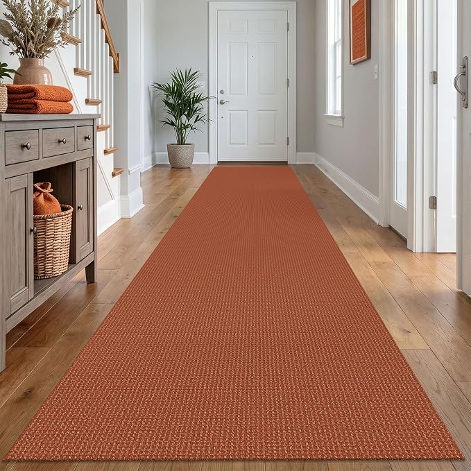 IOHOUZE Washable Exrea Long Hallway Runner Rug 3x14 Non Slip Rubber Backed by iOhouze