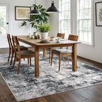 IOHOUZE Modern Abstract Area Rugs 6x9 Ft Washable Rugs - Image 3