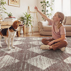 Lahome Zelie Trellis 2x7 Washable Kitchen Bathroom Runner Rug, Non Skid Runners - Image 9