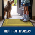 OLANLY Front Door Mat Indoor Outdoor Entrance, Waterproof All-Season, - Image 6