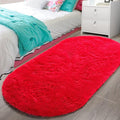 LOCHAS Bedroom Rug 2.6' x 5.3', Soft Oval Throw Rugs Carpet by LOCHAS