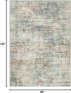8x10 Area Rugs Washable Rug: Large Modern Abstract Living Room Rug Soft - Image 2