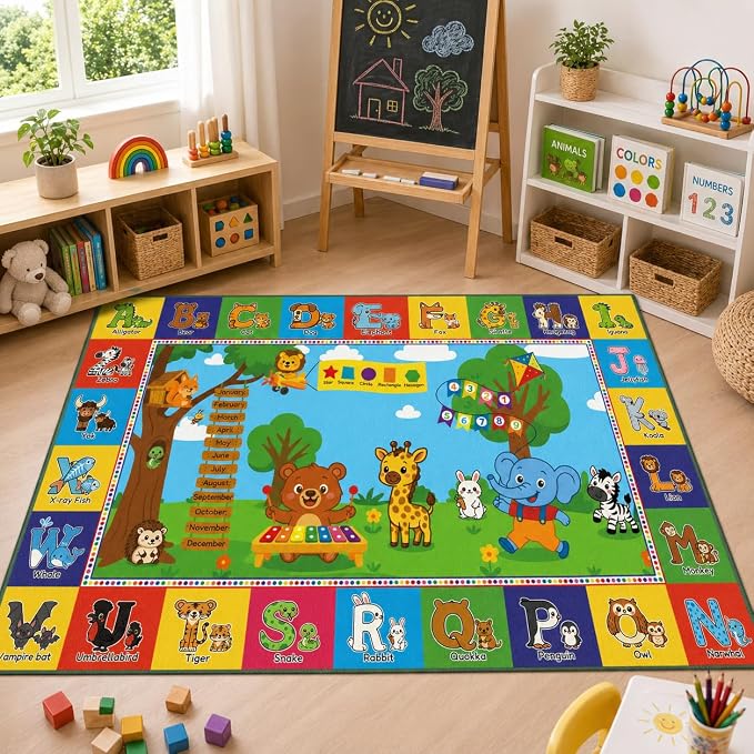 Upgrade Ultra Non Slip ABC Rugs - Image 4