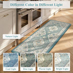 Collive Boho Anti Fatigue Kitchen Mats Sets 2 Piece Non Skid Kitchen Mats - Image 7