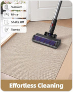 Color&Geometry Ultra-Thin Indoor Door Mat, Washable Doormat - Image 8