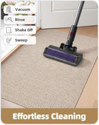 Color&Geometry Ultra-Thin Indoor Door Mat, Washable Doormat - Image 8
