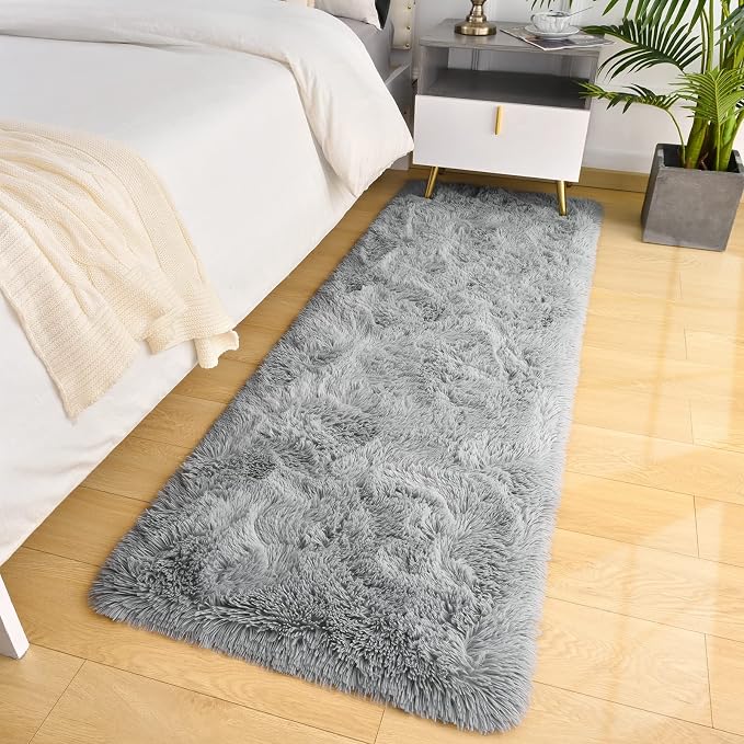 LOCHAS Ultra Soft Indoor Modern Area Rugs Fluffy Living Room Carpets - Image 7