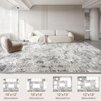 UERMEI 10x14 Washable Area Rug - Image 2