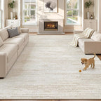 Area Rug 8x10 Living Room Rugs: Washable Modern Rug Large Non-Slip Soft Rugs by ZomfyRugs