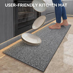 Kitchen Runner Rugs and Mat Non Slip Washable, Super Absorbent Long Kitchen Mats - Image 3