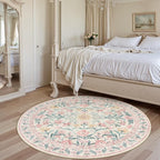 Wonnitar Washable Round Rugs 6ft, Boho Soft Ultra-Thin Circular Carpets - Image 7