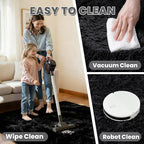 5x7 Area Rug for Living Room, Ultra Soft Fluffy Shag Rugs for Bedroom, Non-Slip - Image 4