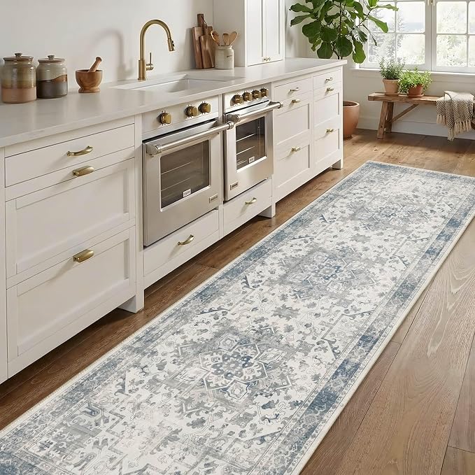 Rugxara 2'6" x 8' Hallway Runner Rug, Non Slip Boho Runner Rugs - Image 2