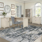 XLUEZ 5x7 Area Rugs for Living Room, Washable Modern Abstract Large Area Rug - Image 6