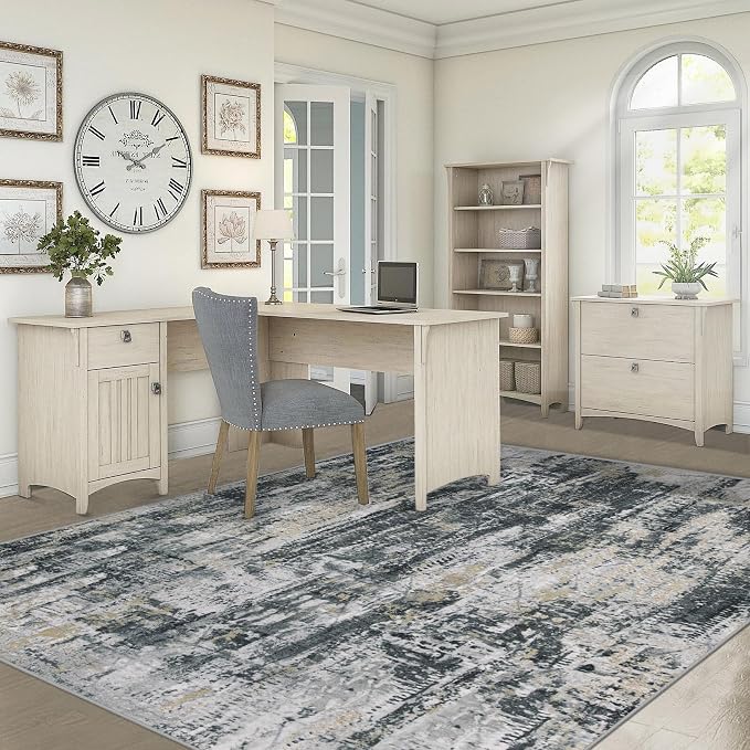 XLUEZ 5x7 Area Rugs for Living Room, Washable Modern Abstract Large Area Rug - Image 6