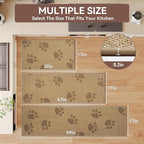 YDKGL Kitchen Mats for Floor, Super Absorbent Kitchen Rugs Non Slip Washable - Image 2