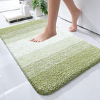OLANLY Small Bathroom Rugs Mat 24x16, Extra Soft Absorbent Microfiber Bath Rugs by OLANLY