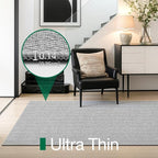 LUMI Ultra Thin Runner Rug for Hallway 2.7'x12', Non-Slip Entryway Rug - Image 3