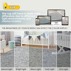 5x7 Area Rug for Living Room, Ultra Soft Fluffy Shag Rugs for Bedroom, Non-Slip - Image 7